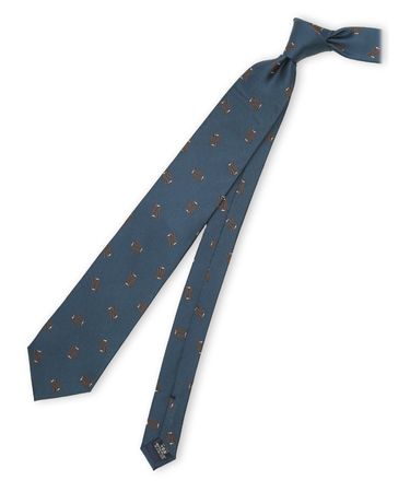 ファットゥーラ/FATTURA シルク撥水加工 レギュラータイ 8.0cm幅