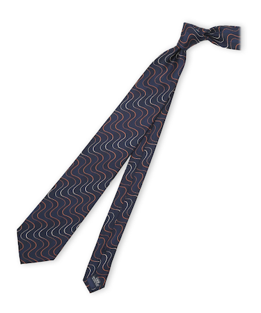 ファットゥーラ/FATTURA シルク撥水加工 レギュラータイ 8.0cm幅