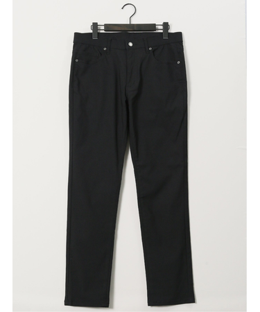 クロスストレッチ スリムパンツ ジャガード
