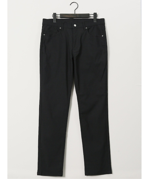 クロスストレッチ スリムパンツ ジャガード