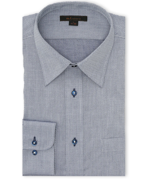 形態安定 吸水速乾 NEWスタンダードフィット レギュラーカラー長袖シャツ