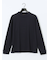 ウェーブジャガード モックネック長袖Tシャツ