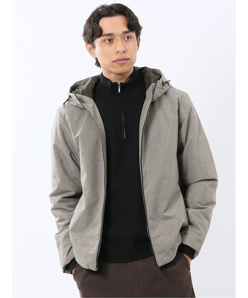 ALL WEATHER TEX フーデット 中綿ブルゾン