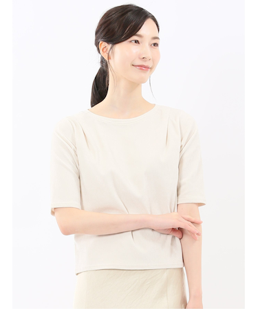 クラッシュベロア 半袖プルオーバー