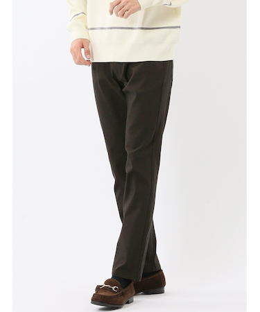 クロスストレッチ+ウォーム スリムパンツ ピンヘッド