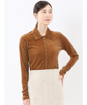 イノウェーブ/INNOWAVE シアーベロア 長袖シャツ