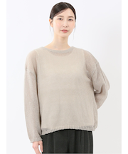 透かしニット&タンクトップ アンサンブル