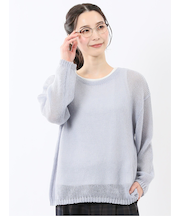 透かしニット&タンクトップ アンサンブル