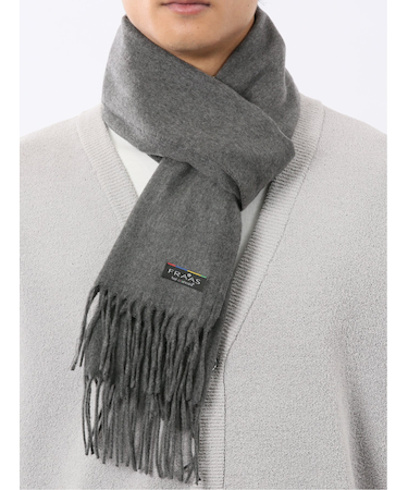 ヴィ・フラース/V.FRAAS カシミンクマフラー