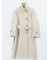 ストレッチ ハンドウォッシャブル スタンドカラー ロングコート