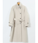 ストレッチ ハンドウォッシャブル スタンドカラー ロングコート