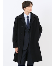 ウール100% リラクシング ステンカラーコート