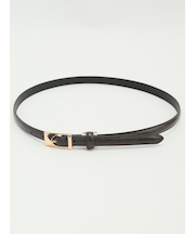 リザード型押し ナローベルト