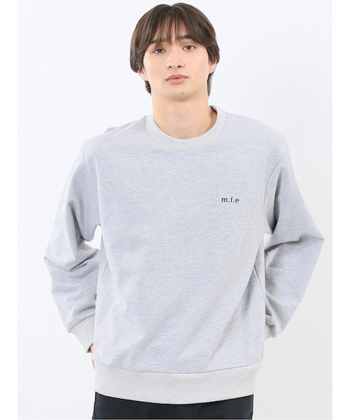 ロゴ刺繍 裏毛スエットトレーナー｜エムエフエディトリアルの通販