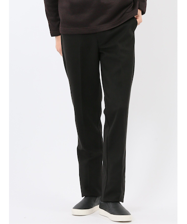 ストレッチ起毛 スリムフィット ノータックスラックス