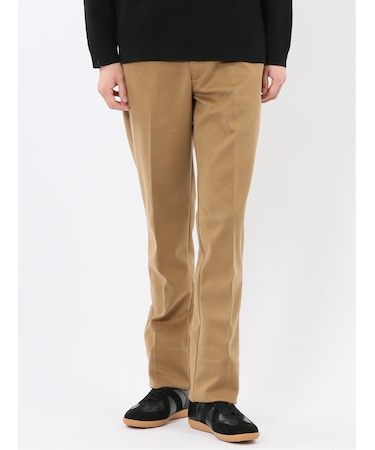 ストレッチ起毛 スリムフィット ノータックスラックス