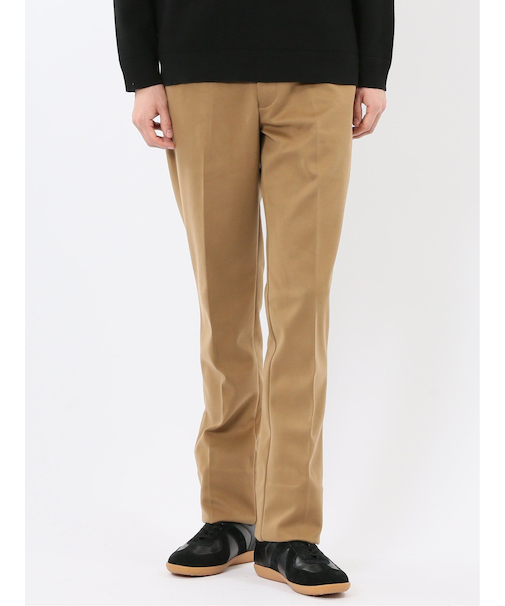 ストレッチ起毛 スリムフィット ノータックスラックス