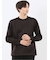 裏起毛ツイル クルーネック長袖Tシャツ