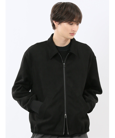 ストレッチ起毛 ハリントンジャケット