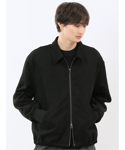 ストレッチ起毛 ハリントンジャケット