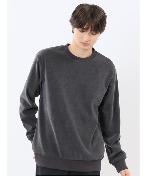 ストレッチ カットコーデュロイ クループルオーバー