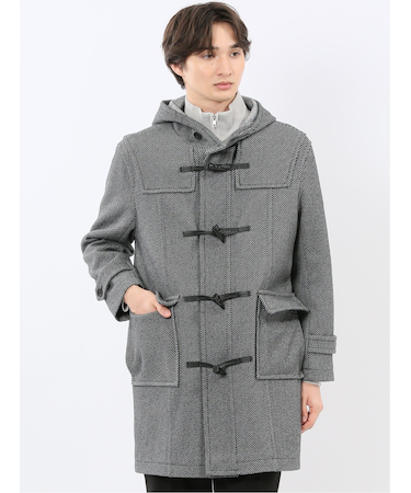 ストレッチメルトン ダッフルコート