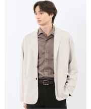 ストレッチ起毛 2ボタン ジャケット