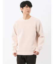 ハンドウォッシャブル ストレッチ シェニールヤーン クルーニット