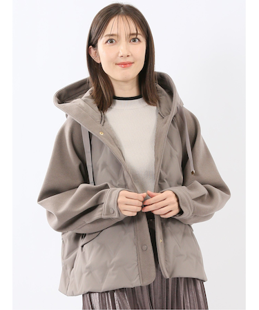 メルトン切替 ステッチレスダウン