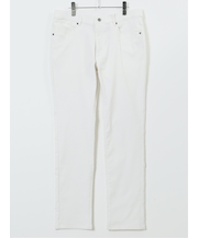 クロスストレッチ+ウォーム スリムパンツ ジャガード