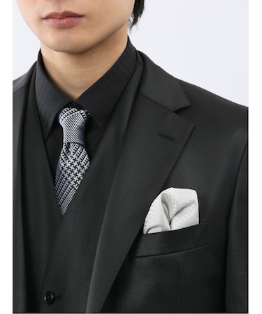 シルク混 四面 パネルチーフ