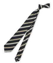 セッテピエゲ シルクストライプ柄 レギュラータイ 8cm幅