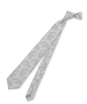 セッテピエゲ シルクペイズリー柄 レギュラータイ 8cm幅