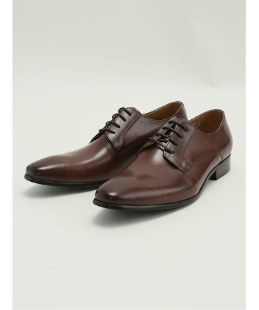 外羽根プレーントゥ ドレスシューズ