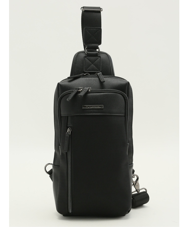 型押しコンビ ボディバッグ