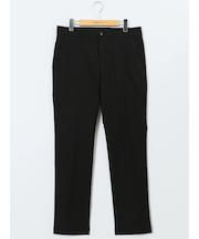 クロスストレッチ トラウザーパンツ ヘリンボン