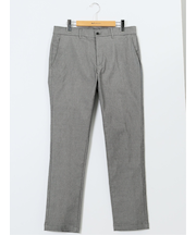 クロスストレッチ トラウザーパンツ ヘリンボン