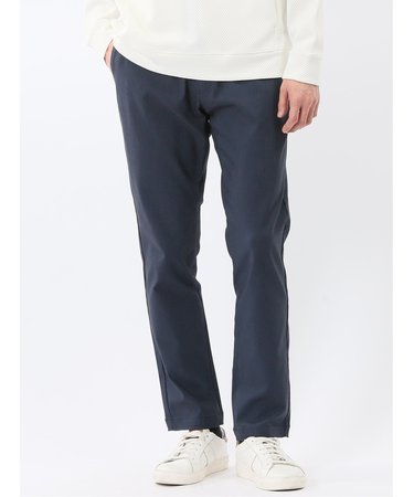 クロスストレッチ トラウザーパンツ ヘリンボン