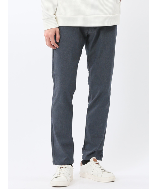 クロスストレッチ スリムパンツ ツイル&ウェーブソラーロ