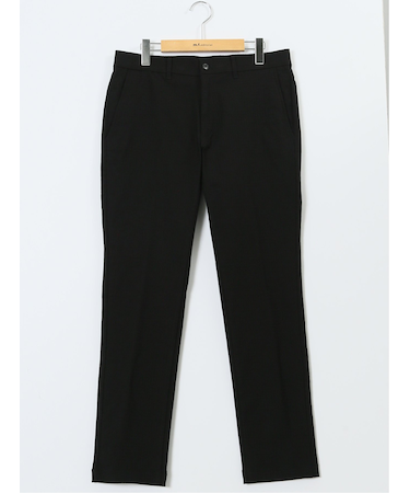 クロスストレッチ トラウザーパンツ バーズアイ&ジャガード