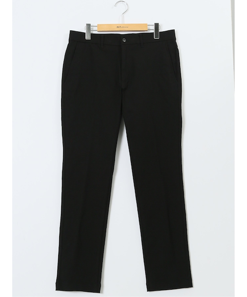 クロスストレッチ トラウザーパンツ バーズアイ&ジャガード