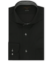 イージーアイロン ストレッチ NEWスタンダードフィット スナップダウン長袖シャツ