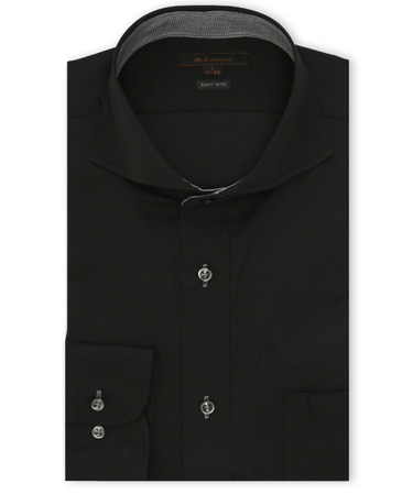 イージーアイロン ストレッチ NEWスタンダードフィット スナップダウン長袖シャツ