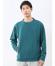 ストレッチ ふくれジャガード クループルオーバー