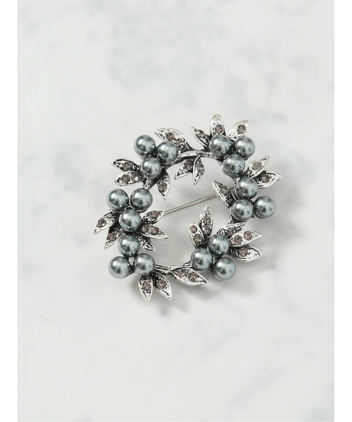 ブラックパール ブローチ