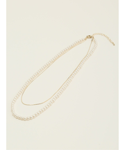 パールレイヤード ネックレス