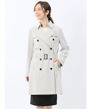 ストレッチ 撥水 ウォッシャブル トレンチコート