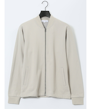 KAITEKI+ ストレッチ ミニ裏毛 リブブルゾン