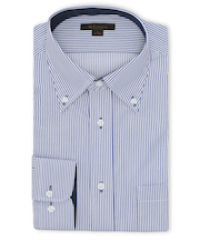 ノンアイロン NEWスタンダードフィット ボタンダウン長袖シャツ