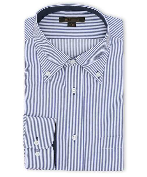 ノンアイロン NEWスタンダードフィット ボタンダウン長袖シャツ